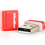 USB 32Gb OltraMax Drive 50 Mini series оранжевый/красный