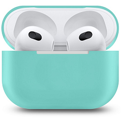 Силиконовый чехол ISA для AirPods 3 Silicone sky blue 2