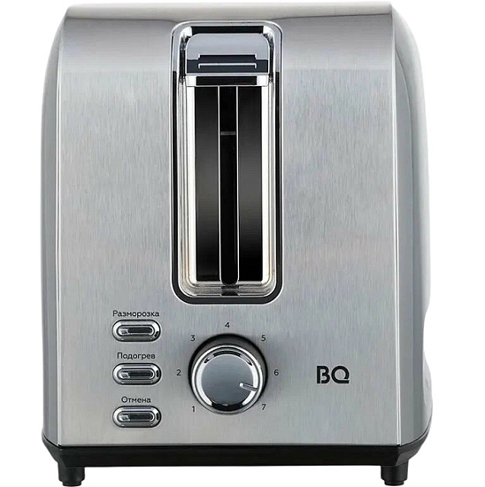 Тостер BQ T1009 Стальной-черный
