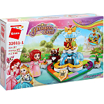 Конструктор Qman Принцессы. Фонтан, 148 деталей