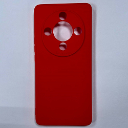 Задняя накладка Мобилис для Honor X9B, красный , матовая с защитой камеры