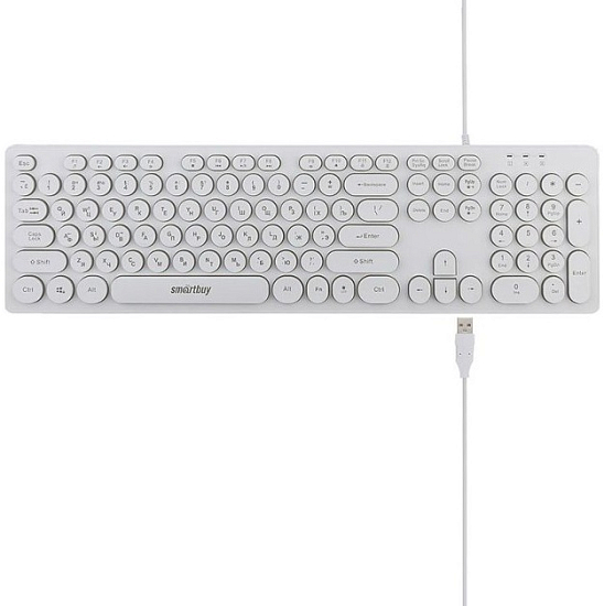 Клавиатура SMARTBUY ONE 328 USB белая