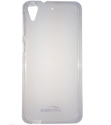 Силиконовый чехол KISSWILL для HUAWEI Honor 5A прозрачный, чёрный