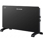 Конвектор WILLMARK WCH-2000GB черный (стекл.панель, 2000Вт, 2 реж., термостат)
