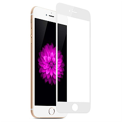 Противоударное стекло 5D MIETUBL для iPhone 7/8 Plus, полный клей, белый