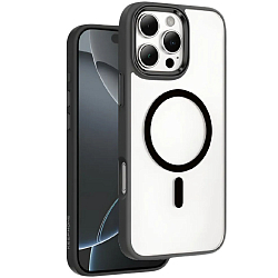Задняя накладка KEEPHONE ARMOR GRIP Magsafe для iPhone 16 PRO BLACK