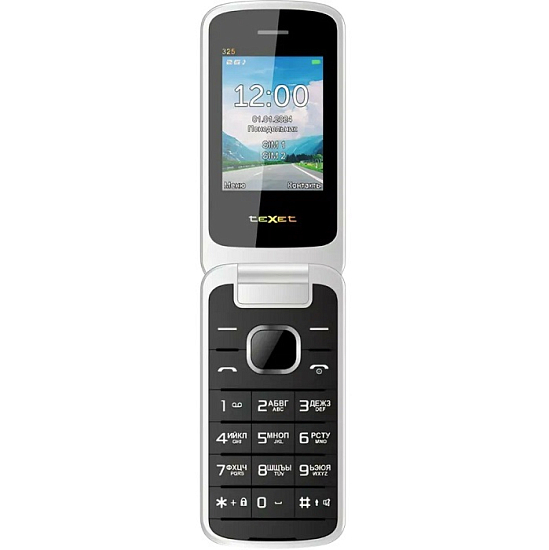 Телефон TEXET TM-325 антрацит