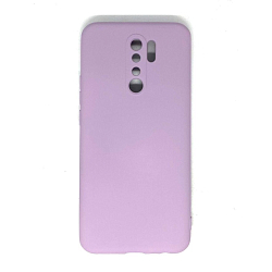 Задняя накладка SILICONE case NEW для Xiaomi Redmi 9 лавандовый