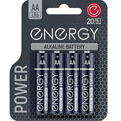 Элемент питания ENERGY LR06 Power BL-4 (4/40/320)