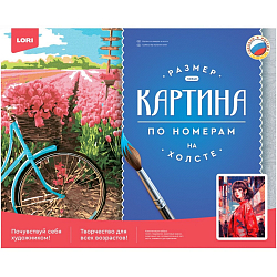 Картина по номерам «Девушка в Токио», холст на подрамнике 30 × 40 см 10372153