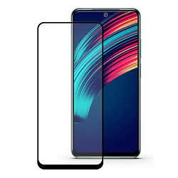 Противоударное стекло MIETUBL для Xiaomi Redmi Note 10 4G/11/11S/POCO M4 PRO, Full Screen, SUPER-D, чёрное