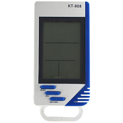 Термометр цифровой KT-908 с выносным датчиком темпер. 1м (-20 /+110С)(9х5,8х1,5)(AG13x1
