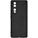 Силиконовый чехол DF для Honor 70 DF hwCase-115 (black)