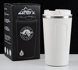 Термокружка "Мастер К.", 500 мл, сохраняет тепло 6 ч, цвет слоновой кости   5349910