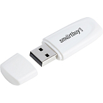 USB  4Gb Smart Buy Scout белый