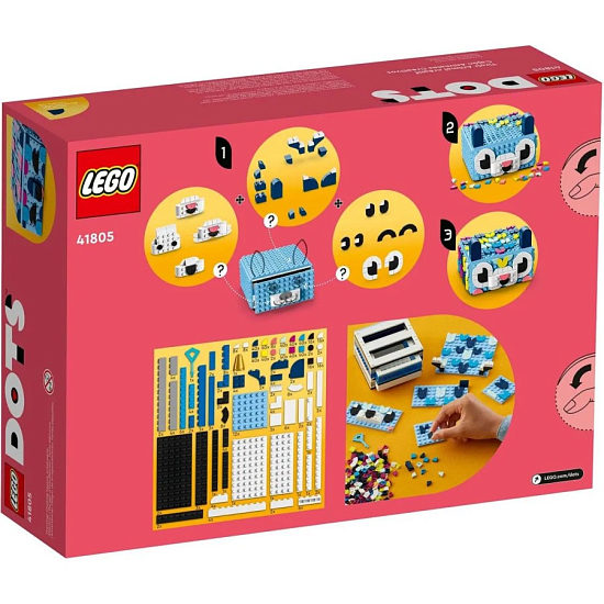 Конструктор LEGO DOTS 41805 Креативный ящик для животных