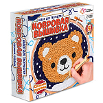 Набор для творчества «Ковровая вышивка, Мишка»