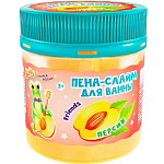 Пена-слайм для ванны детская 150 мл, ПЕРСИК (Друзья Баффи), 7*6,4*6,4 см