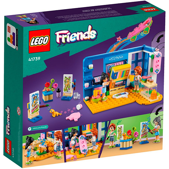 Конструктор LEGO Friends 41739 Комната Лиэнн