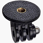 Адаптер переходник крепление на штатив с резьбой 1/4" для экшн камер GoPro