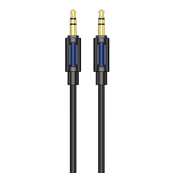 Кабель Jack 3.5 <--> Jack 3.5  1.0м BOROFONE BL20 True, черный