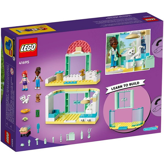 Конструктор LEGO Friends 41695 Клиника для домашних животных