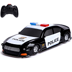 Антигравитационная машинка «Полиция», радиоуправление, аккумулятор, ездит по стенам