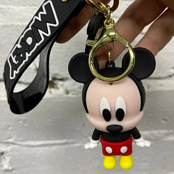 Брелок с карабином и браслетом Микки Маус