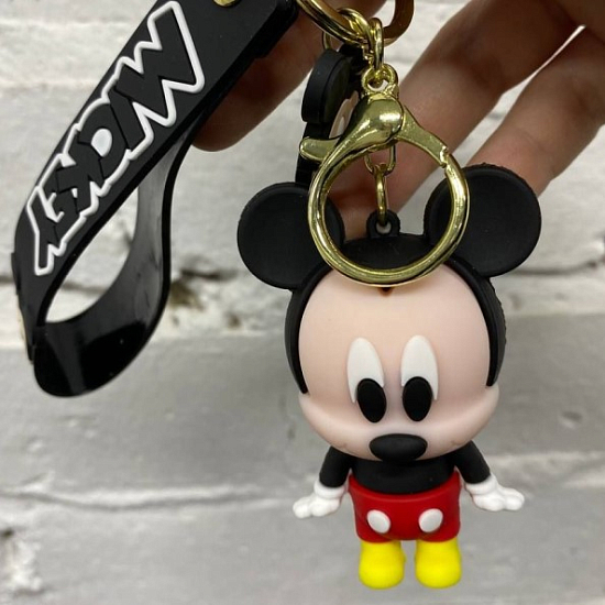 Брелок с карабином и браслетом Микки Маус