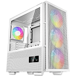 Корпус DEEPCOOL CH560 Digital WH White (R-CH560-WHAPE4D-G-1) (ATX, без БП, 2хUSB, с окном)