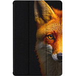 Чехол футляр-книга ZIBELINO для iPad 2025 (A16)/Apple iPad 10 2022 (A3354/A3355/A3356/A2696/A2757/A2777) 10.9" (черный) 8038 ЛИСА ГЛАЗА