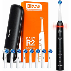 Зубная щетка BITVAE Rotary E- Toothbrush (R2) GLOBAL, черная
