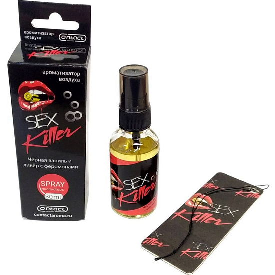 Ароматизатор CONTEX Sex KILLER спрей + сухой 30мл