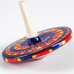 Волчок «Спираль» большой, с блёстками