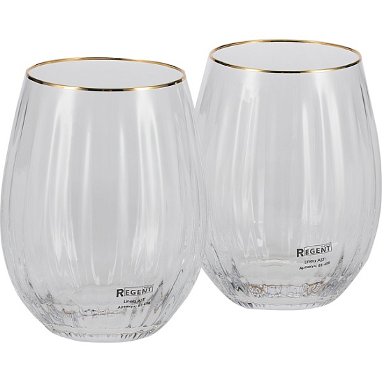 Набор стаканов REGENT Linea ASTI 81-606, 2шт., 590мл