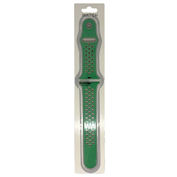 Силиконовый ремешoк MOBI для Apple Watch Sport 42/44мм мятно-серый (028) (L)