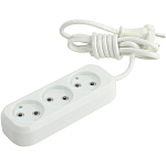 Сетевой удлинитель  1.5м SMARTBUY 3 розетки б/з ШВВП 2х0, 75 (SBE-10-3-1, 5-F)/60