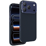 Задняя накладка KEEPHONE KEVILAR SWEDEN 600D MAGSAFE CASE для iPhone 17 PRO MAX (BLUE)