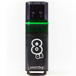 USB  8Gb Smart Buy Glossy series Dark/Grey USB 3.0