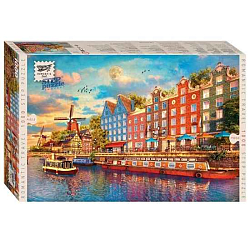 Пазл Step Puzzle 1000 "Амстердам" (Romantic Travel)