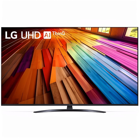 Телевизор LG 65UT81006LA черный 65"