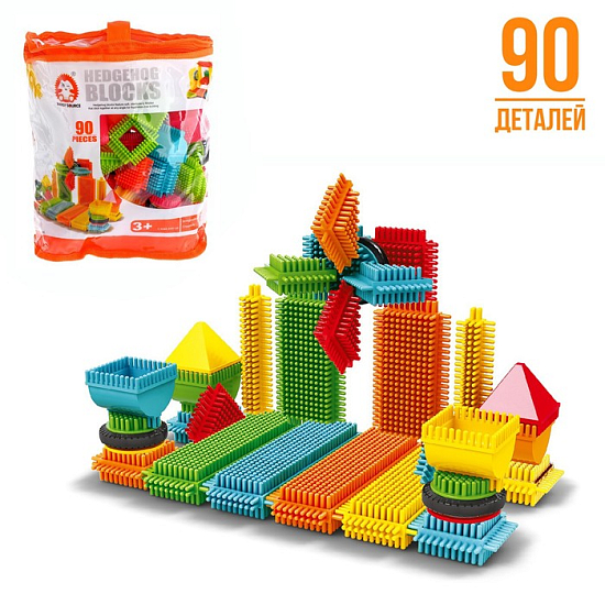 Конструктор игольчатый BRISTLES, 90 деталей 2615929