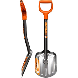 Лопата автомобильная FINLAND 2262, 205х270х725 мм, стальная, металлический черенок