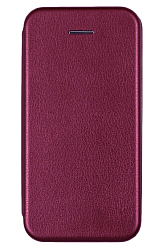 Чехол-футляр книга NONAME для Samsung Galaxy A02S бордовый