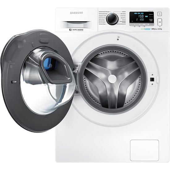 Стиральная машина Samsung WW80K6210RW белый