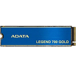 Накопитель SSD M.2 1TB A-Data PCIe 3.0 x4 1TB (SLEG-700G-1TCS-SH7) Legend 700 Gold M.2 2280