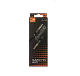 Кабель Jack 3.5 <--> Jack 3.5  2.0м FAISON FS-K-635, Forward, плоский, черный