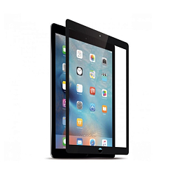Противоударное стекло FULL Glass для iPad Pro 12,9 (2018) черное, полный клей