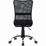 Кресло DEFENDER Optima черный,сетка,без подлокотников