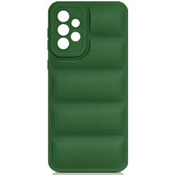 Силиконовый чехол (дутый) DF для Samsung Galaxy A33 (5G) DF sJacket-03 (green)